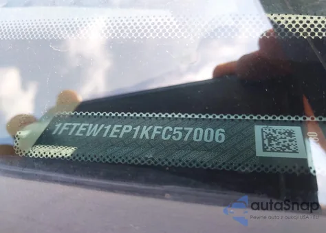 2019 Ford F-150 Xl z USA, uszkodzony, nr VIN 1FTEW1EP1KFC57006